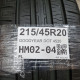 215/45R20 GOODYEAR DOT 4520