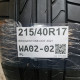 215/40R17 BRIDGESTONE DOT 4021