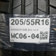 205/55R16 BRIDGESTONE DOT 3418