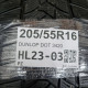 205/55R16 DUNLOP DOT 3420