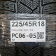 225/45R18 PIRELLI RSC DOT 1719