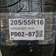 205/55R16 NOKIAN DOT 3016