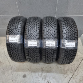 215/70R16 BRIDGESTONE DOT 3421