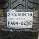 215/60R16 PIRELLI DOT 2518