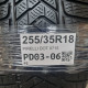255/35R18 PIRELLI DOT 0715