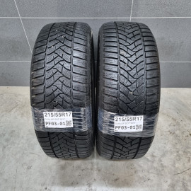 215/55R17 DUNLOP DOT 3017