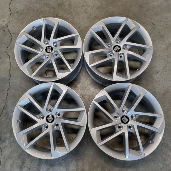 5x112 R17 7.0J ET? ? Ronal Brillant Silver SEAT / REZT do 28.04. 228163