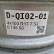 4x100 R17 7.5J ET35 56