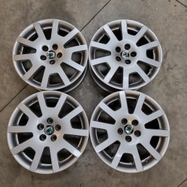 5x100 R16 6.5J ET37 57.1 škoda spider rs