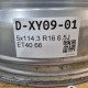 5x114.3 R16 6.5J ET40 66,1 Nissan Renault Dacia