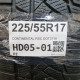 225/55R17 CONTINENTAL RSC DOT3718