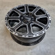 6x139.7 R18 8.0J ET35 67.1 Dotz Kalahari Dark BlackPolished