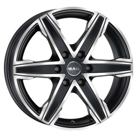 MAK KING6 6.5x16 6x139.7 ET10 ICE BLACK 112