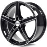 5x110 R15 6.5J ET35 65.1 Disk DEZENT RN DARK BLACK POLISHED