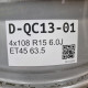 4x108 R15 6.0J ET45 63.5