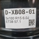 5x100 R15 6.0J ET38 57.1