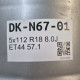 5x112 R18 8.0J ET44 57.1