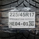 225/45R17 BRIDGESTONE DOT2317