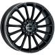 MAK KOMET 7.5x17 5x112 ET36 GLOSS BLACK MIRROR RING 66.6