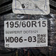 195/60R15 SEMPERIT DOT3121