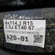 4x114.3 R15 3.5J ET40 67 125/90R15 CONTINENTAL