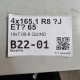 4x165.1 R8 ?J ET? 65 19x7.00-8 QUIND