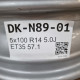 5x100 R14 5.0J ET35 57.1