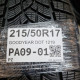 215/50R17 GOODYEAR DOT 1219