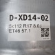 5x112 R17 8.0J ET46 57.1