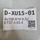 4x108 R16 6.5J ET37.5 63.4 DEMO