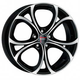 MAK LARIO 8x18 5x110 ET34 GLOSS BLACK 65.1