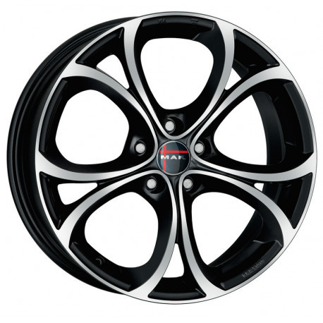 MAK LARIO 8x18 5x110 ET41 GLOSS BLACK 65.1