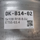 5x108 R18 8.0J ET55 63.4