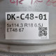 5x114.3 R18 6.5J ET48 67
