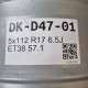 5x112 R17 6.5J ET38 57.1