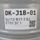 5x112 R17 7.5J ET51 57.1