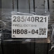 285/40R21 PIRELLI DOT3919