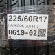 225/60R17 HANKOOK DOT4812
