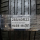 285/40R22 MICHELIN DOT0921 Range Rover ako nové