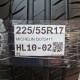 225/55R17 MICHELIN DOT2411