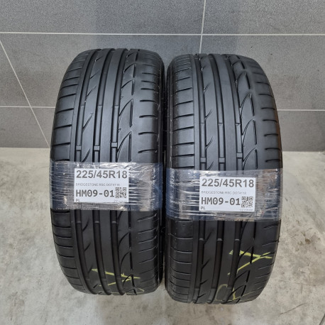 225/45R18 BRIDGESTONE RSC DOT4118