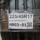 225/45R17 DUNLOP DOT0618