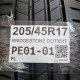 205/45R17 BRIDGESTONE DOT3517