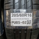 205/60R16 GOODYEAR DOT0919