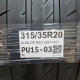 315/35R20 DUNLOP RSC DOT1421