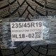 235/45R19 BRIDGESTONE DOT1722