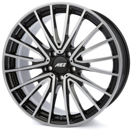 5x112 R19 9.0J ET58.1 66.6 Black/polished AEZ Berlin dark