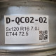 5x120 R16 7.0J ET44 72.5