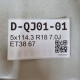 5x114.3 R18 7.0J ET38 67