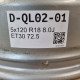 5x120 R18 8.0J ET30 72.5